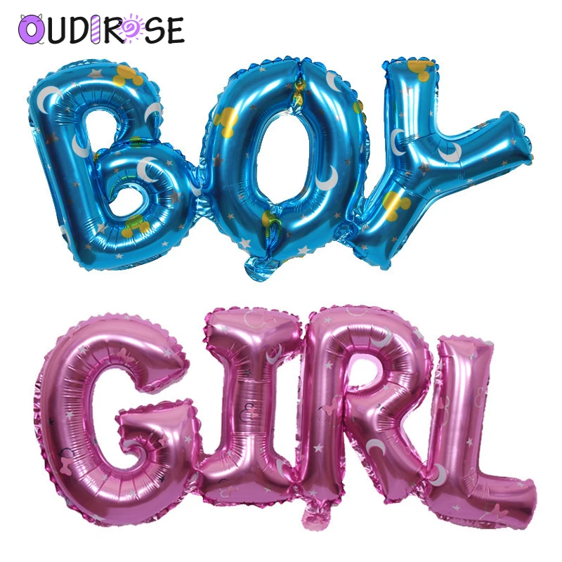 OUDIROSE/1 предмет детская коляска с буквенным принтом в виде фольги и шариков для
