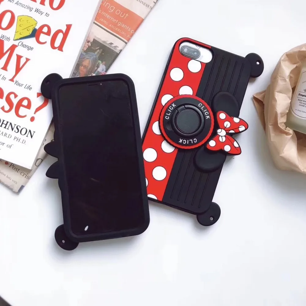 Cute cartoon Mickey for vivo x9 x9sp x20 camera diagonal lanyard vivox21 front x21 rear x23 silicone phone case back cover |