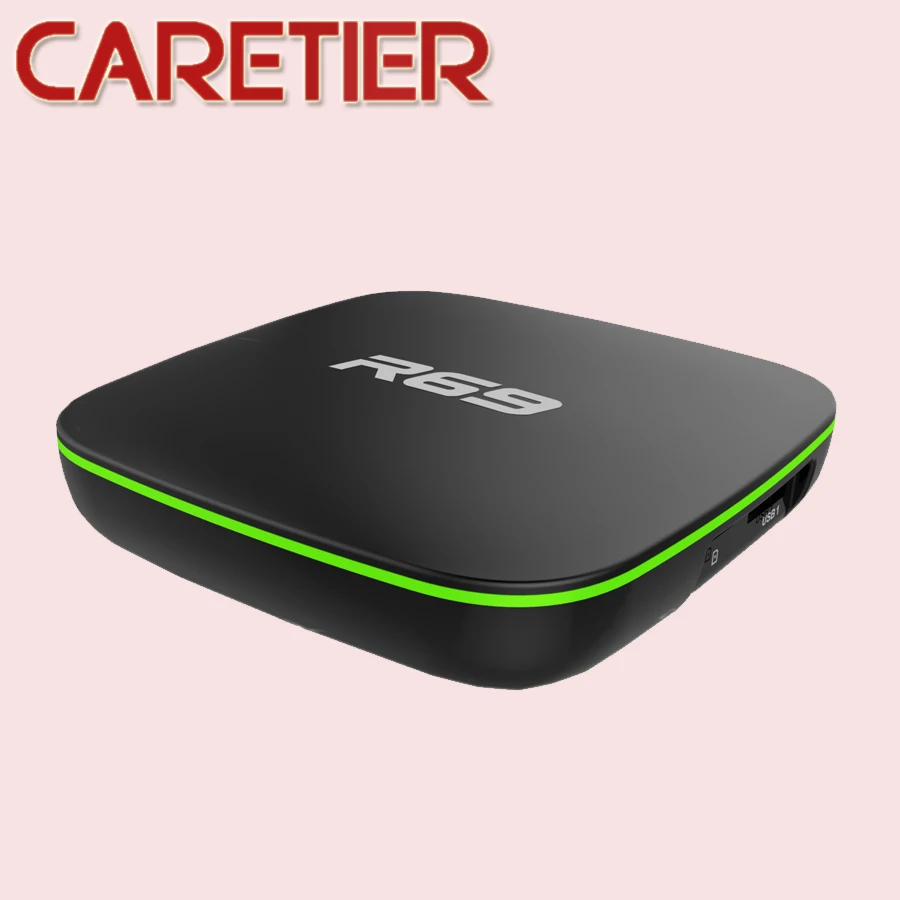 1 шт. ГБ 8 R69 Android TV Box Allwinner H3 четырехъядерный 5 ГГц 4K H.265 100M LAN 2 4 Wi Fi 1080P HD 0 7 Box|tv box
