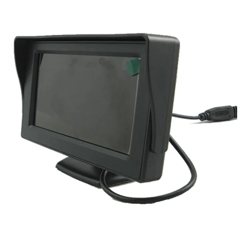 Общие зонт авто Мониторы 4.3 &quotзаднего вида для резервного копирования Камера GPS |