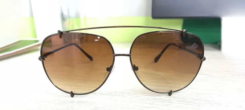 C5 Brown Brown Emosnia, унисекс, пилот, Modis, солнцезащитные очки, Oculos De Sol feminino,, Роскошные, для женщин, мужчин, брендовые, дизайнерские, солнцезащитные очки, Ретро стиль, UV400 - Цвет линз: C5 Brown Brown
