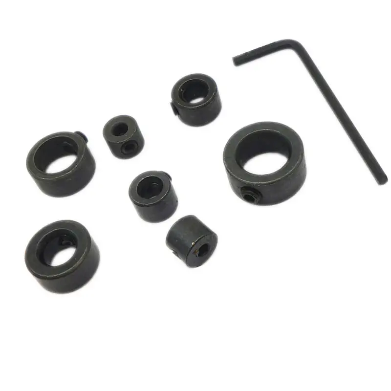 7 шт. Регулируемая глубина стопорные кольца кольцо позиционная дрель набор