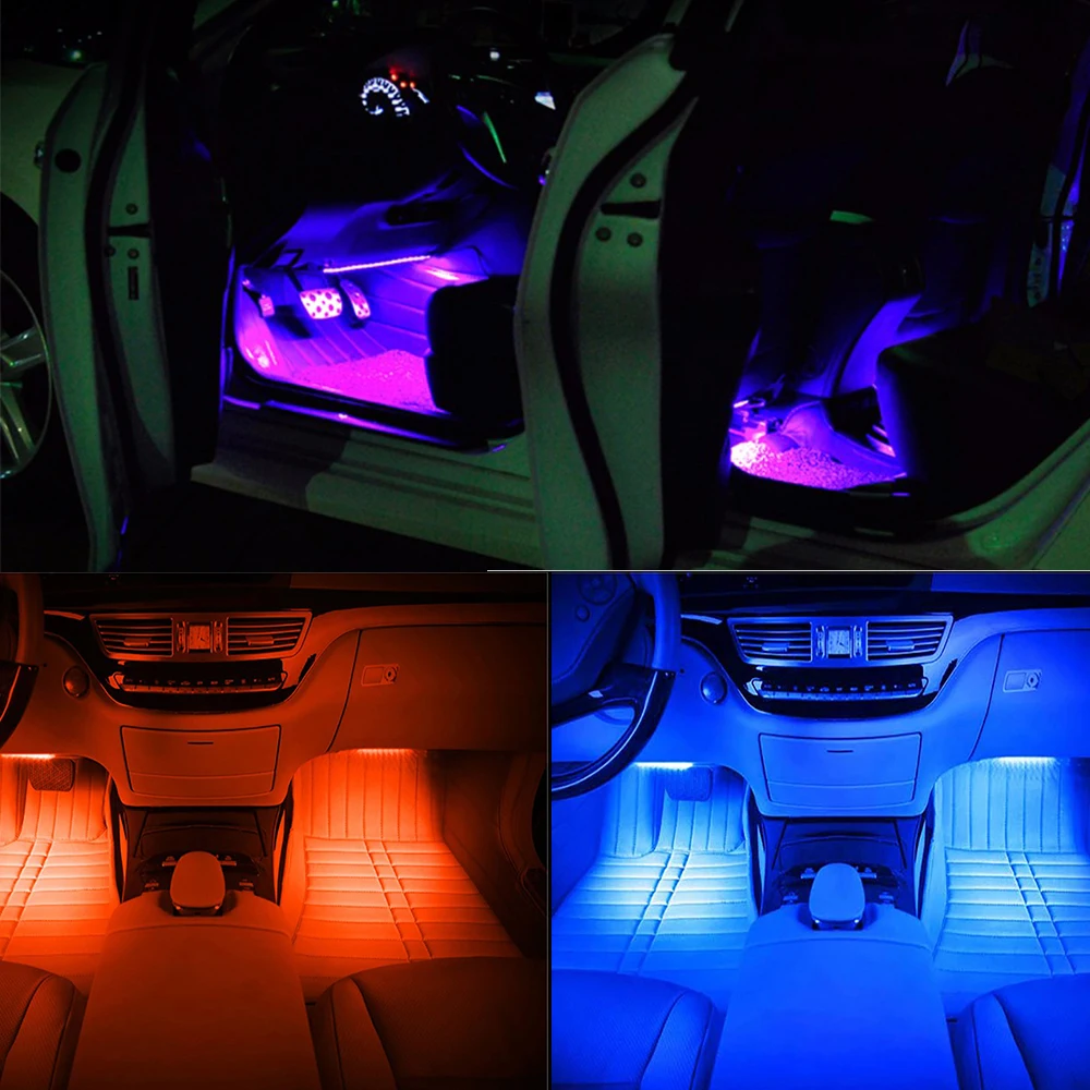 Автомобильные аксессуары светодиодная мягкая полоса Беспроводное