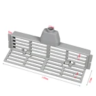 Профессиональный барьер для пчел инструменты для ограждений, 6 шт., пластиковые распорки для защиты от побега, для улей, гнезда, двери, вентиляционное сельскохозяйственное оборудование, Queen