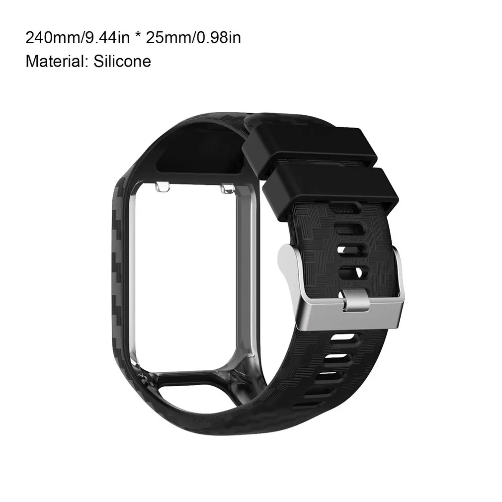 Ремешок для часов Tom 2 3 часы серии ремешок силиконовый сменный Браслет TomTom Runner 2/3