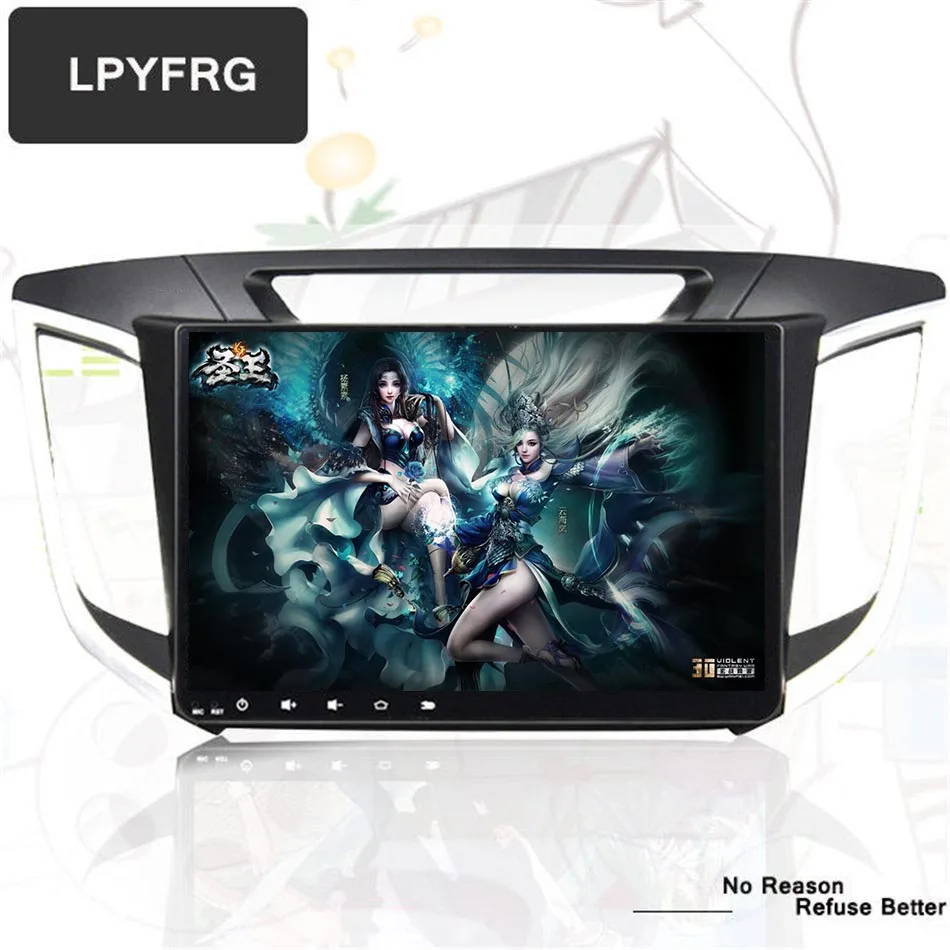 4 ГБ ОЗУ android 10 0 автомобильный dvd gps плеер для HYUNDAI IX25 CRETA навигатор raido Видео Аудио