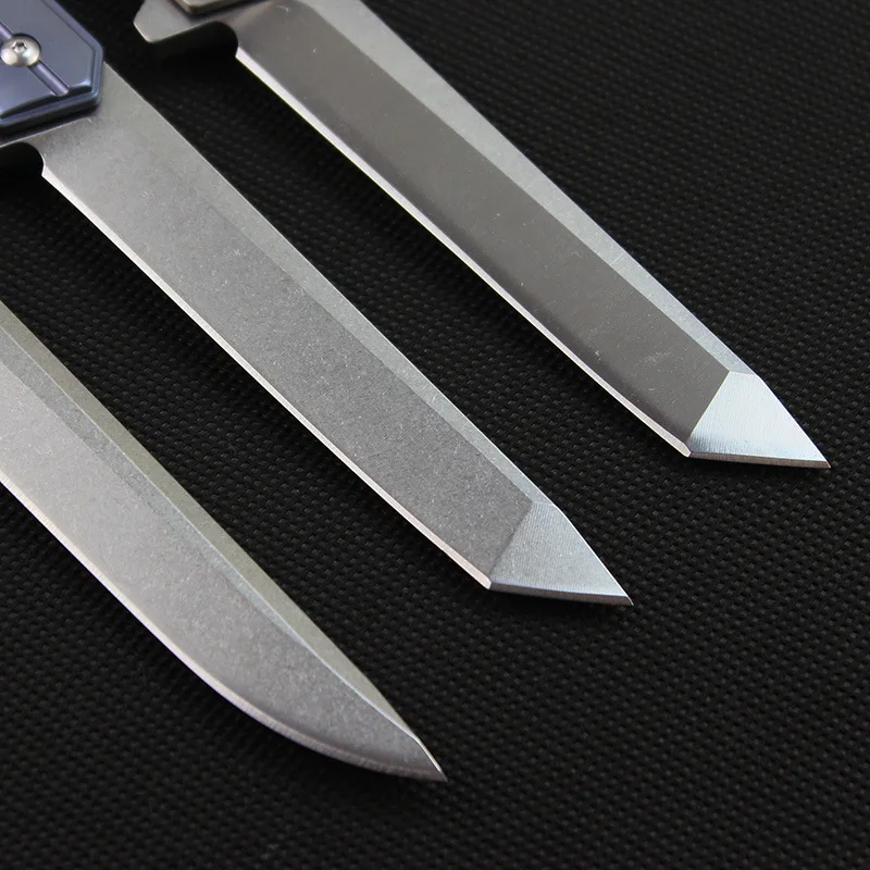 Новое поколение командир D2 TC4 titanium Подшипник Система Tactical мульти инструменты карман Ножи Открытый Отдых Охота выживания Ножи