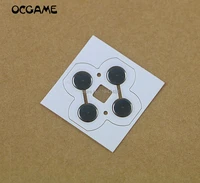 ocgame 30pcslot touches boutons electronic conductive film buttons circuit pcb pads for new 3ds ll xl 2015 new version