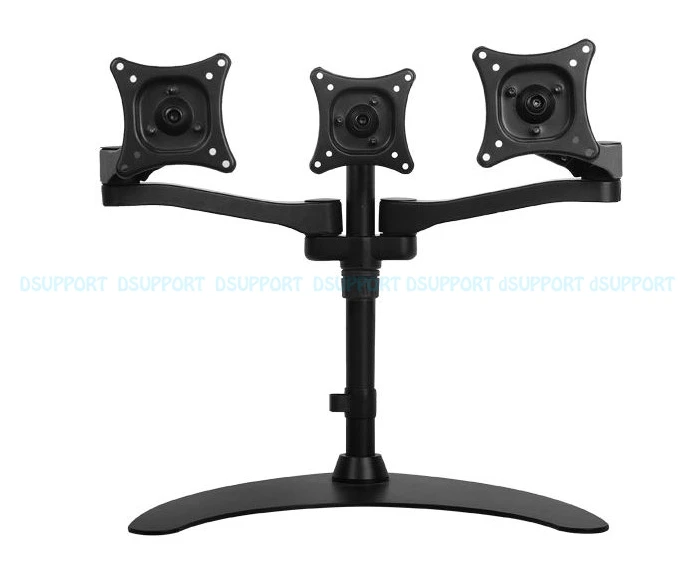 

Настольный держатель для ЖК-монитора 13-24 ", многофункциональный кронштейн для телевизора с тройным экраном 360 градусов