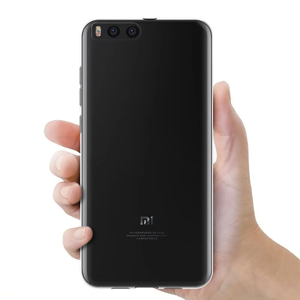 TPU Case for Xiaomi Mi Note 3 Ultra-Thin Soft Transparent Back Crystal Clear Slim Protective Silicone Full Cover |