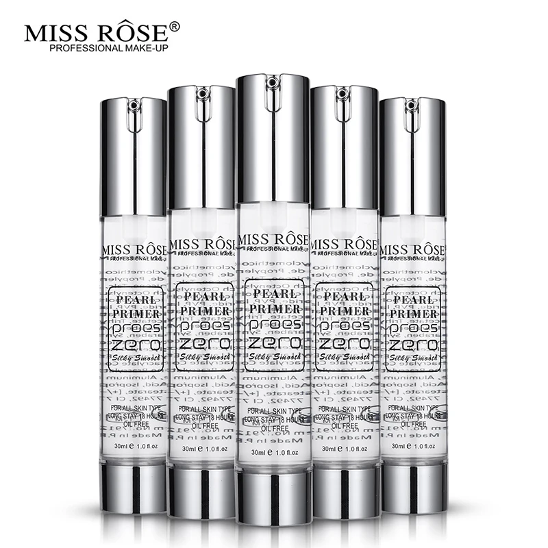 Основа для макияжа MISS ROSE основа лица перламутровый Праймер нулевой гель