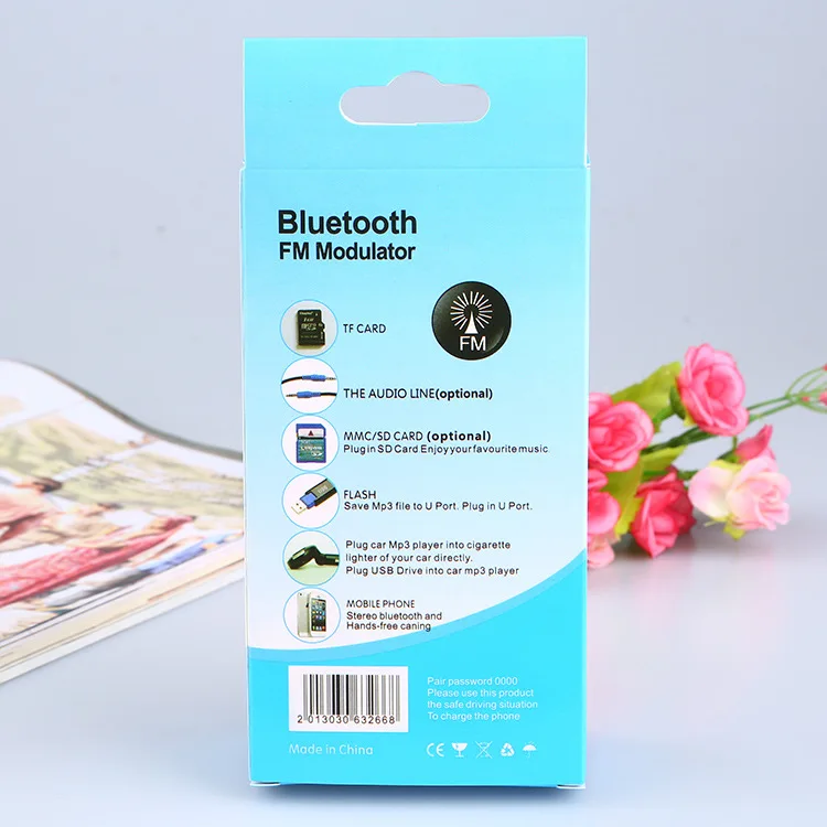 FM передатчик многофункциональный автомобильный Bluetooth с USB mp3-плеером