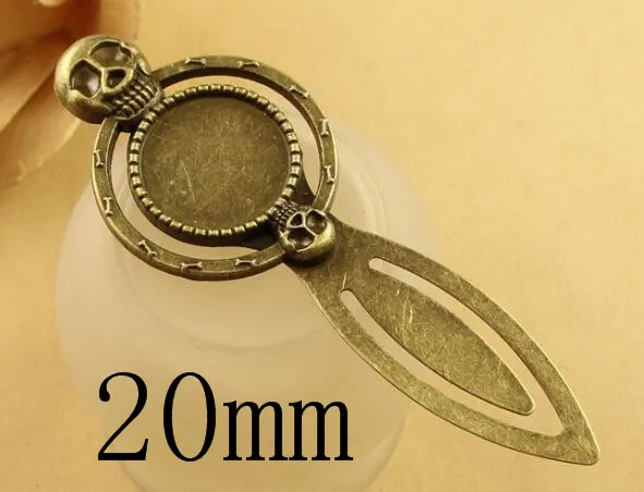 5pcs/lot Retro Antique Bronze Bookmark Cabochon Base Setting for Cameo DIY Bookmarks JWelry Findings | Украшения и аксессуары