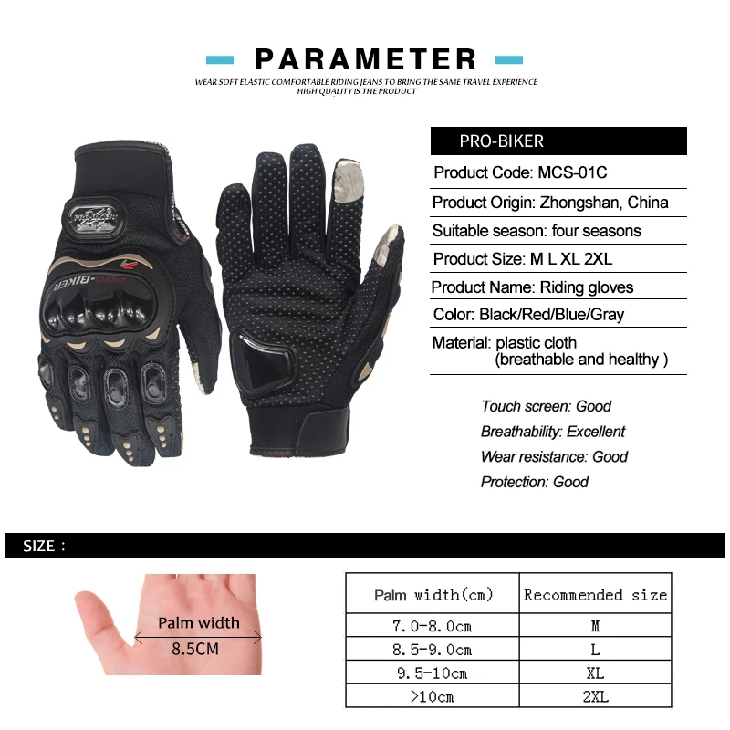 man women motorcycle GLOVE guantes luvas gloves moto motorcross full finger bicycle cycling waterproof glove New | Автомобили и