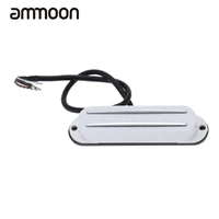 hot sale dual hot rail single coil humbucker pickup 4 wire for electric guitar excellent guitar parts and accessories