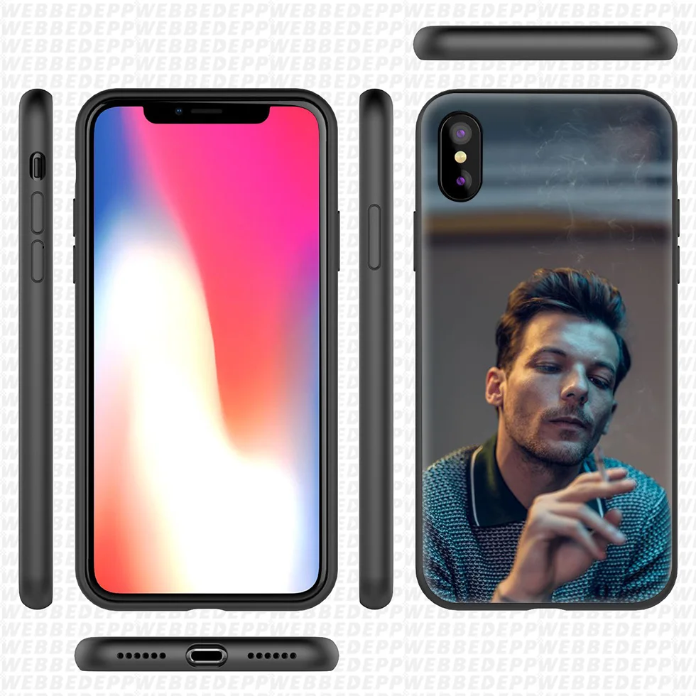 WEBBEDEPP 1D Луи Tomlinson Мягкий силиконовый чехол для iPhone 11 Pro Xr Xs Max X или 10 8 7 6 6S Plus 5 5S SE Case |
