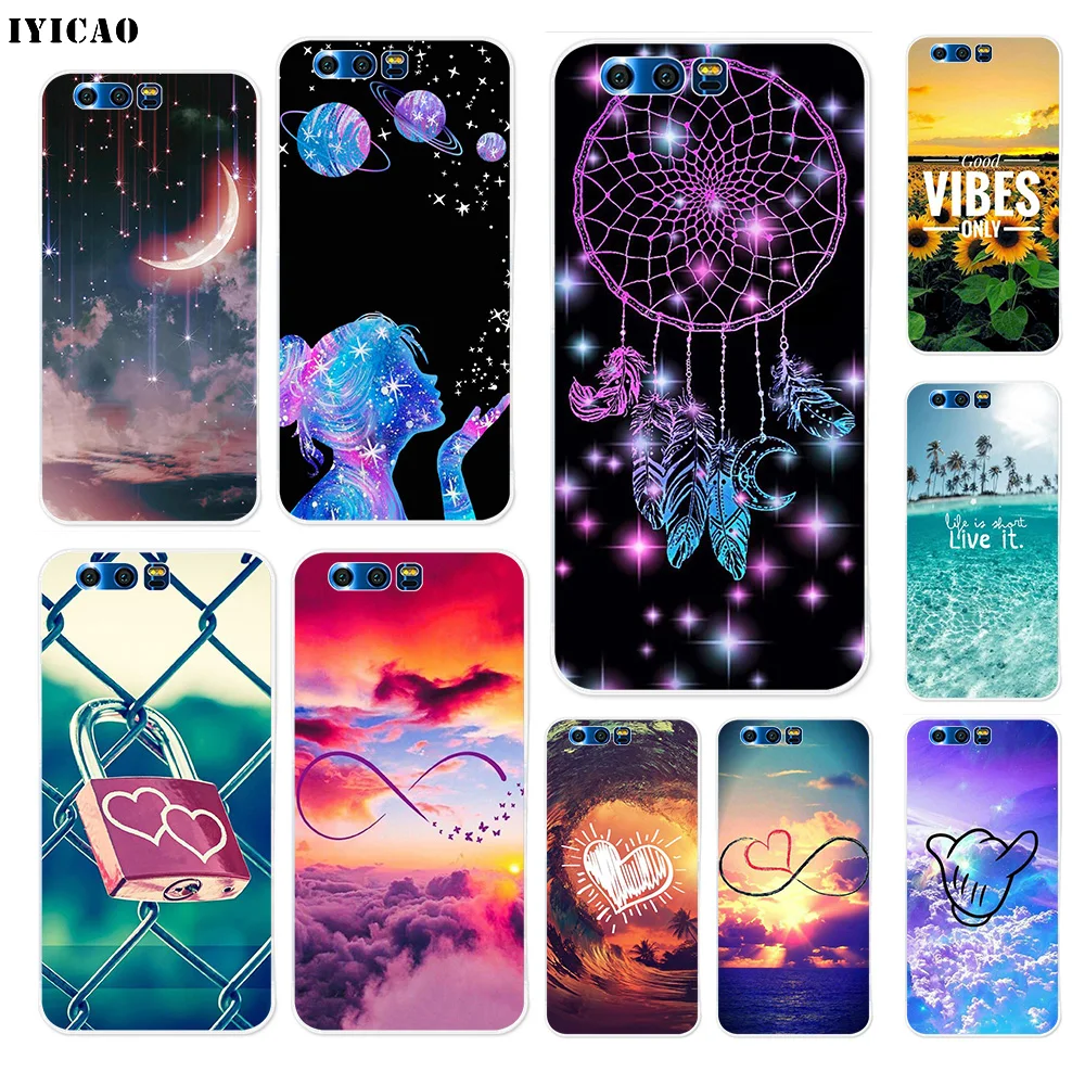 Мягкий силиконовый чехол IYICAO для Huawei Y9 Y7 Y6 Prime 2018 Honor 8C 8X 8 9 10 Lite 7X 7C 6A 7A Pro | Мобильные