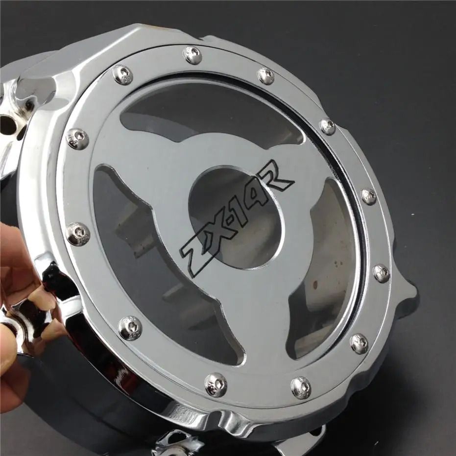 For 06-14 Kawasaki ZX14R ZX 14R ZZR 1400 Engine Stator Crank Case Cover Guard Protection Side Shield Protector 2006-2014 | Автомобили и