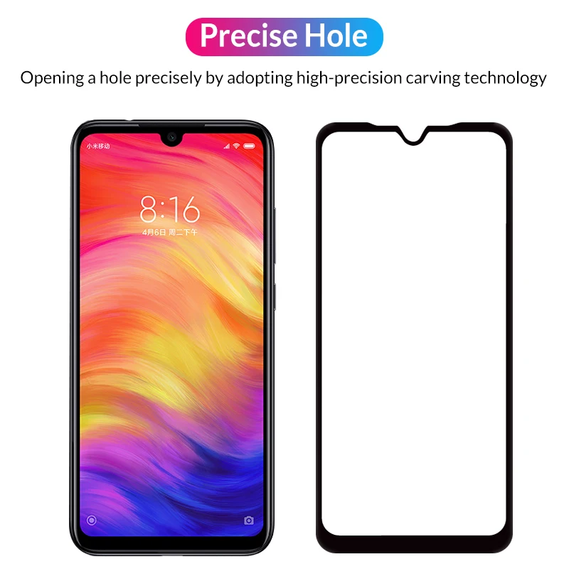 [2 шт. в упаковке] закаленное стекло TOPK для Xiao mi Red Note 7 Pro A1 8 Lite SE 4X 6X Pocophon F1 полное