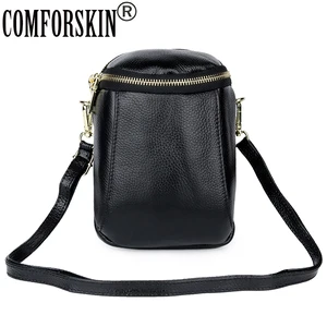 COMFORSKIN фирменный дизайн Гарантированная натуральная кожа женская мобильный телефон сумка Горячая мода женская сумка-мессенджер 2019 Bolsas Feminina