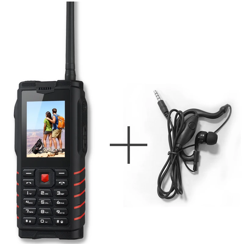 Jeasung T2 ip68 мобильный телефон 2 4 дюймов прочные функциональные телефоны 2G рация 4500