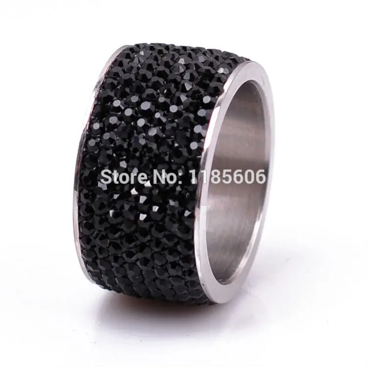 2014 Новая мода сияющий полный горный хрусталь палец кольцо для женщин и мужчин