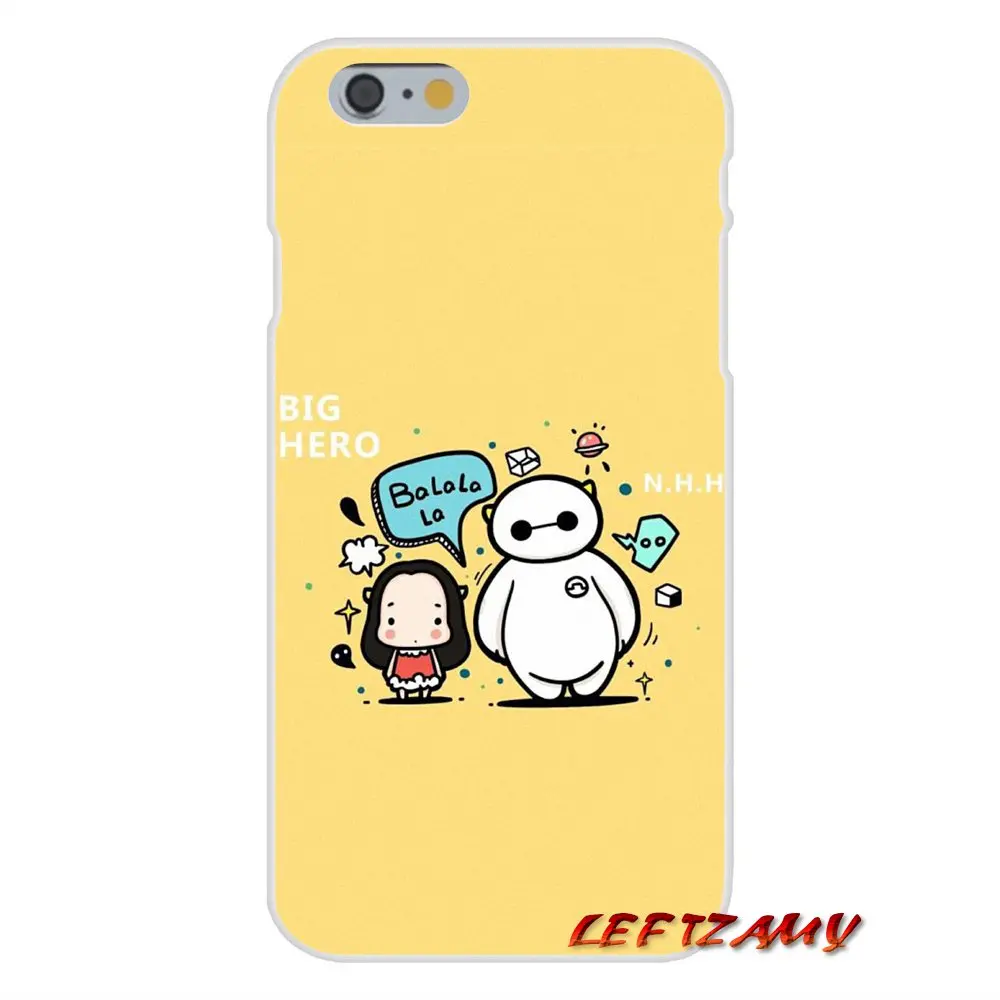 Accessories Phone Shell Covers cartoon movie Big Hero For iPhone X XR XS MAX 4 4S 5 5S 5C SE 6 6S 7 8 Plus | Мобильные телефоны и