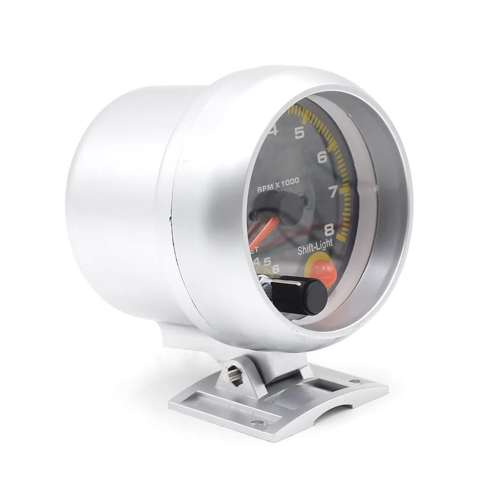 Тахометр CNSPEED 3 3/4 дюйма Автомобильный 80 мм из углеродного волокна|gauge meter|car tachometer