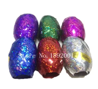 new 6pcs-lots Foil balloon ribbon 5mm * 10m party wedding gifts wholesale decoration toys | Дом и сад