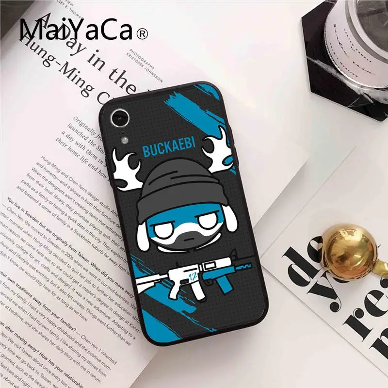 Maiyaca Rainbow Six Siege Coque чехол для телефона iPhone 8 7 6 6S Plus X XS MAX 5 5S SE XR чехол Fundas Capa - Цвет: A16