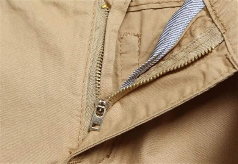 New Thin Pants Men Business Casual Pants Plus Size Cotton Slim Straight Summer Fashion Solid Color Trousers Men