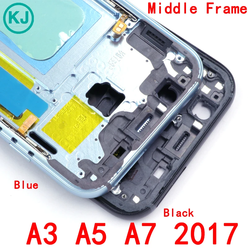 Полный корпус для samsung Galaxy A3 A5 A7 A320 A520 A720 батарея задняя крышка передняя средняя рамка плата корпус