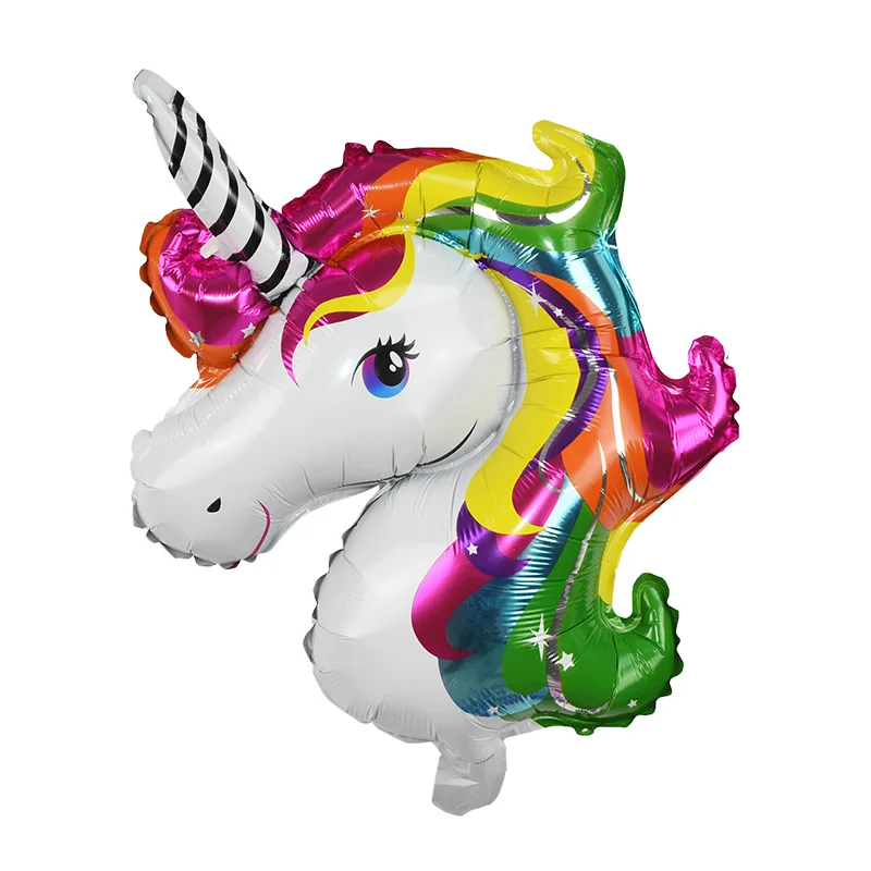 Единорог вечерние воздушные шары на день рождения детский Фольга моя лошадь пони