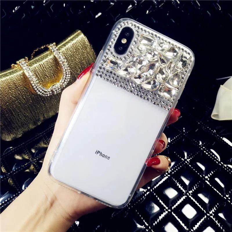 XSMYiss для Samsung S10 S9 S8 Plus S7 S6 edge Note 9 8 5 Роскошный Блестящий цветной прозрачный мягкий