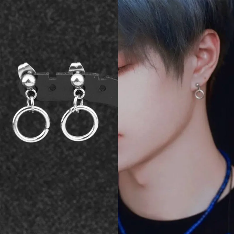 Популярные корейские ювелирные изделия Kpop Bangtan Boys из титановой стали аналогичные