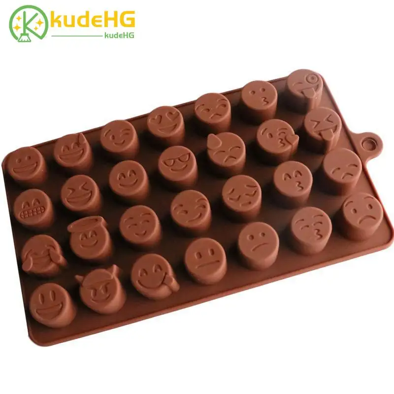 Emoji Chocolate Silicone Mold For Cake Cookies Baking Accessories Fondant Candy DIY Molds Decorating Tools23 |