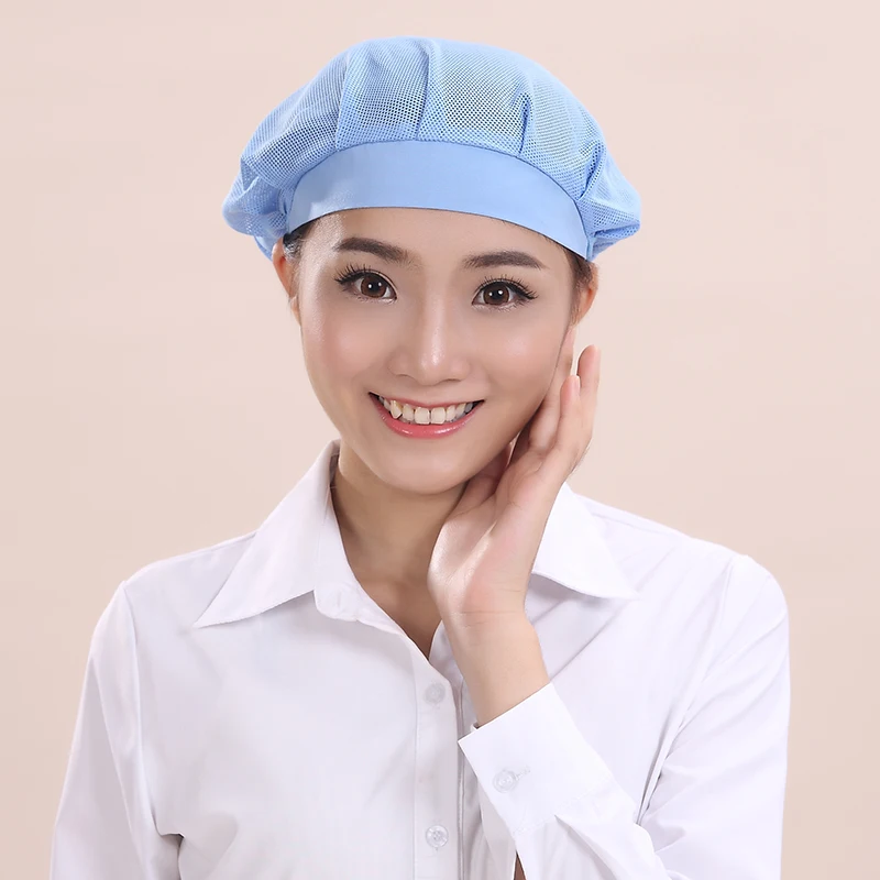 Дышащая шапочка для цеха мужчин и женщин 2 шт./лот кухонная столовая пылезащитные