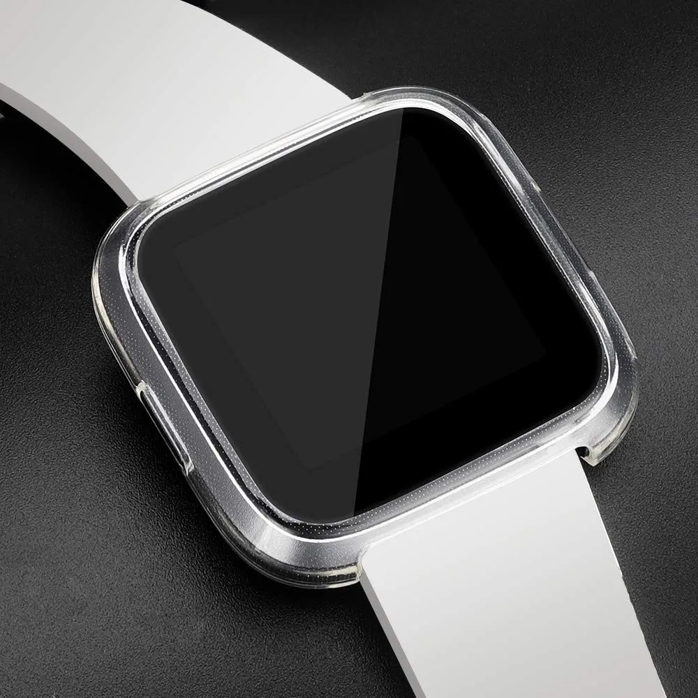 2 шт мягкий прозрачный ТПУ защитный чехол для Fitbit Versa Lite Смарт часы Силиконовая защита для экрана крышка 19Mar29