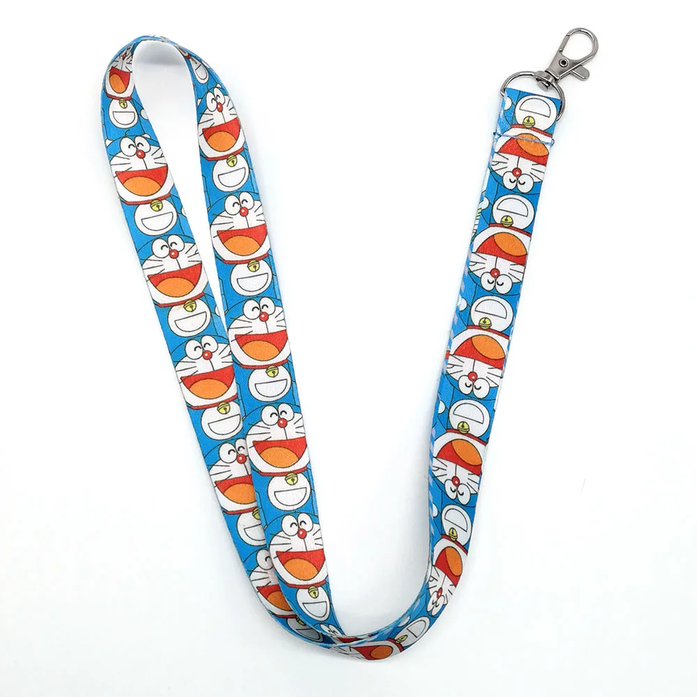 No.2 Doraemon мультфильм шнур КЛЮЧИ ID сотовый телефон шеи ремешок PCXB - Цвет: No.2