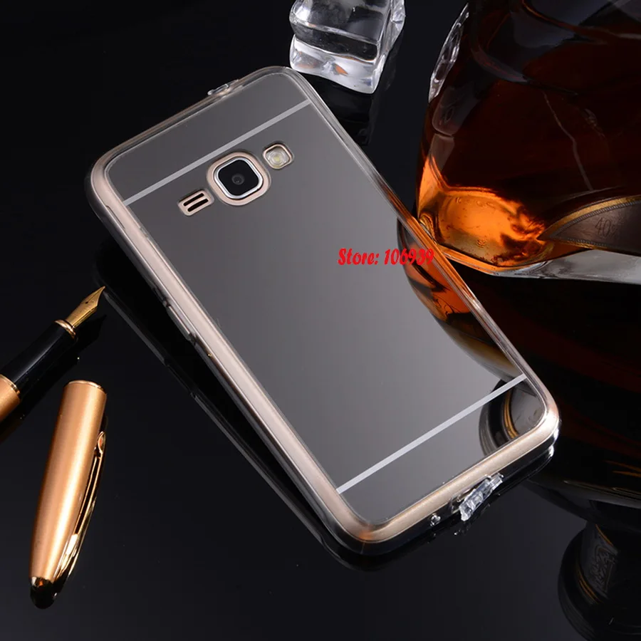 Electroplating Soft TPU Mirror Miror Phone Lady Ladies Coque Capinha Case Etui Fundas For Samsung Galaxy J1 J120 2016 J 120 1 |