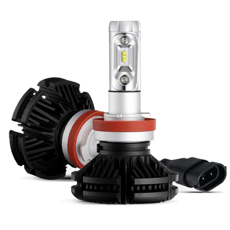 

2 шт., автомобисветодиодный светодиодные лампы H4 H7 H1 H3 H11 H13 9005 9006