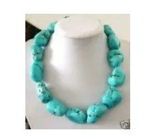 FREE SHIPPING&gt&gt&gt@@ Beautiful Tibet Turquoise beads Necklace |