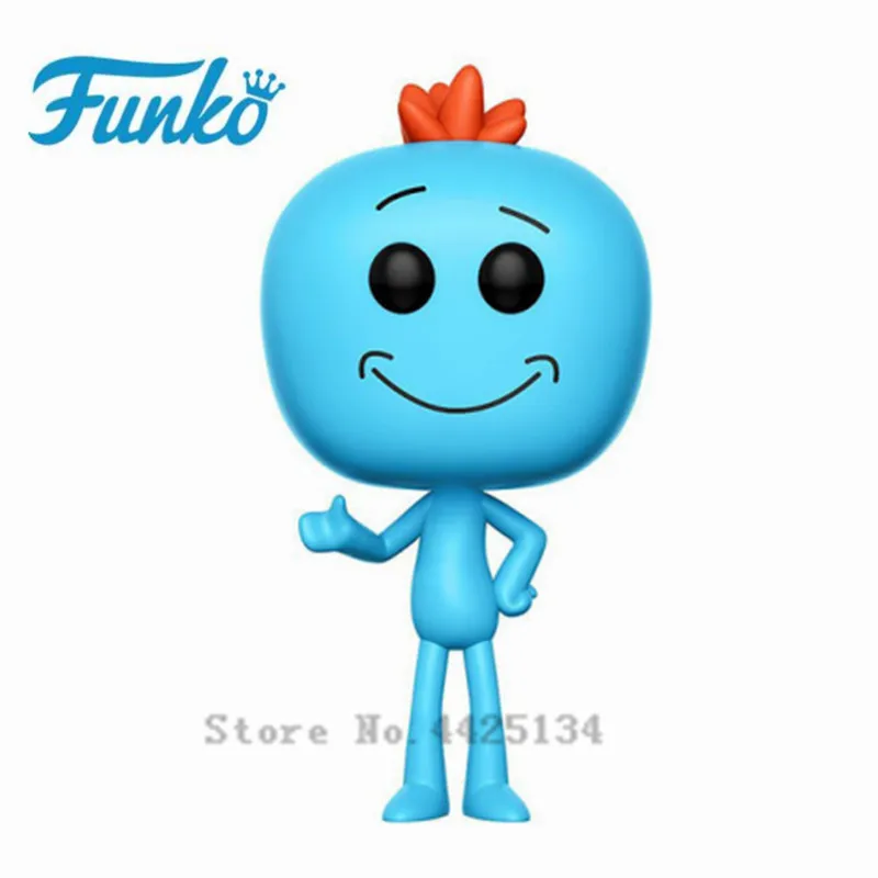 Without box FUNKO POP "Рик и Морти" Миссия, мистер Биндер. Фигурка Коллекционная ПВХ Модель звезда экшн-модель игрушки - Цвет: Without box
