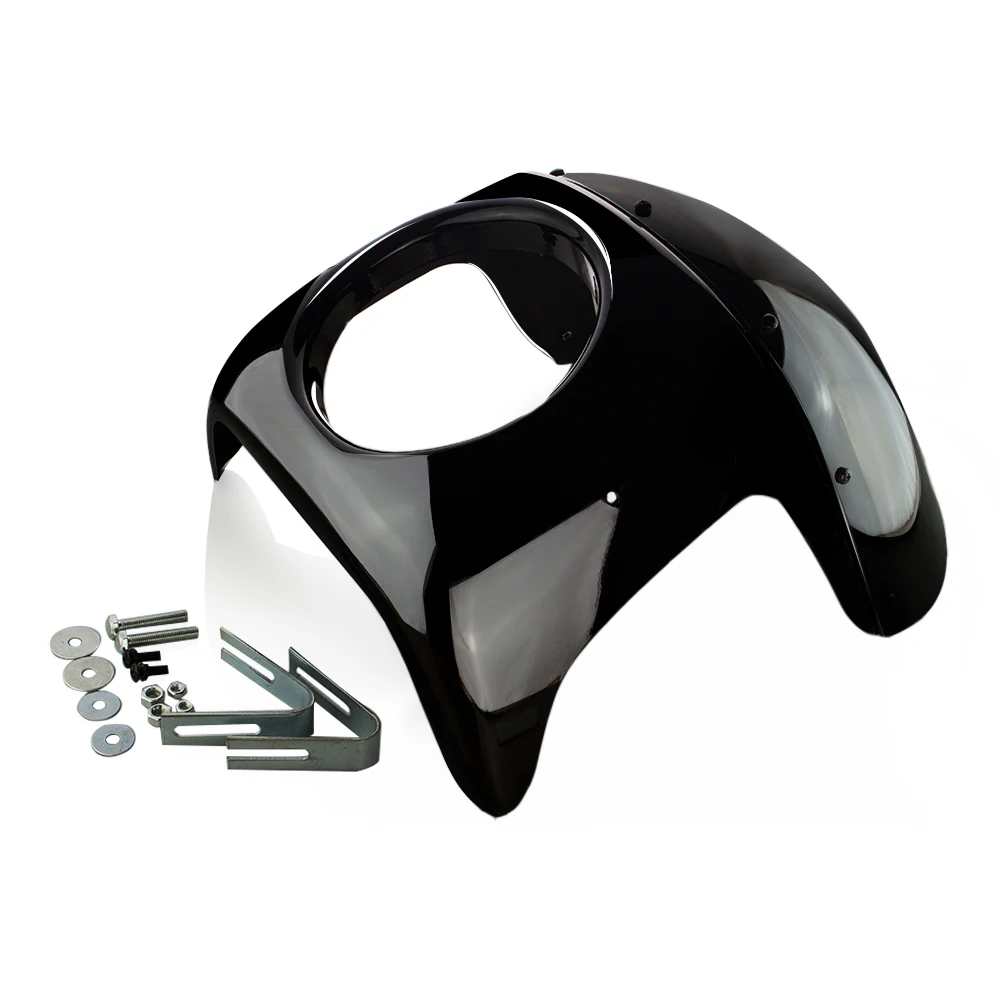 7 &quotфара обтекатель Мотоцикл головной свет маска с лобовым стеклом для Harley Chopper