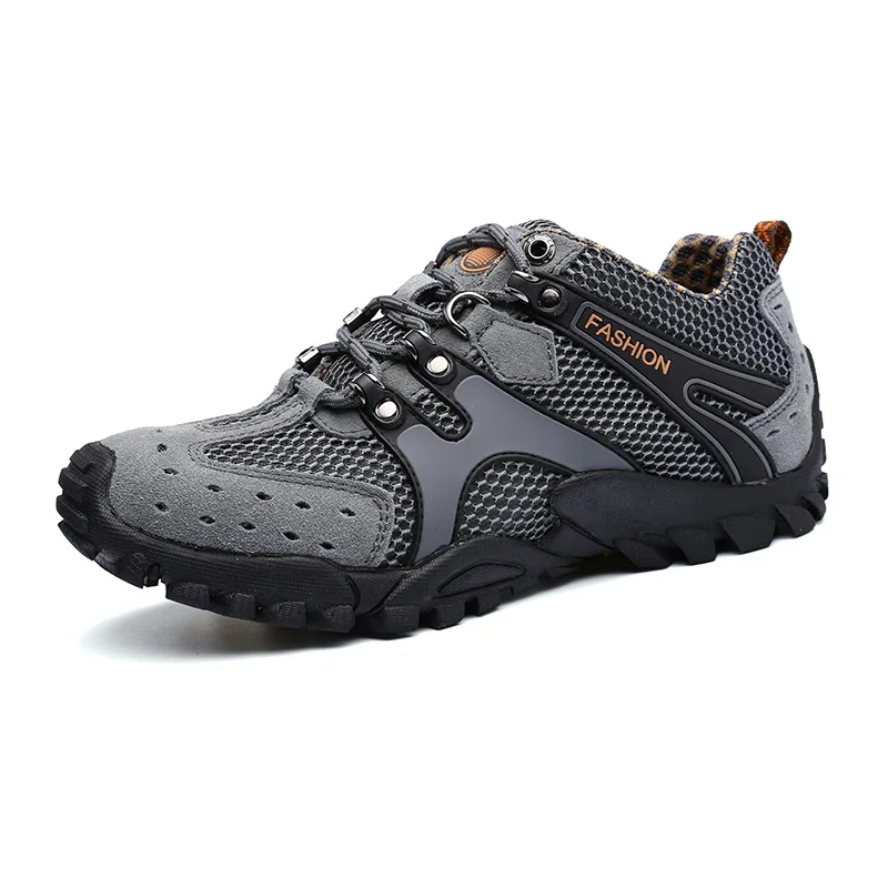 Men's 2018 spring and autumn new outdoor non-slip hiking shoes comfortable massage breathable wild sports BZ-022 | Спорт и