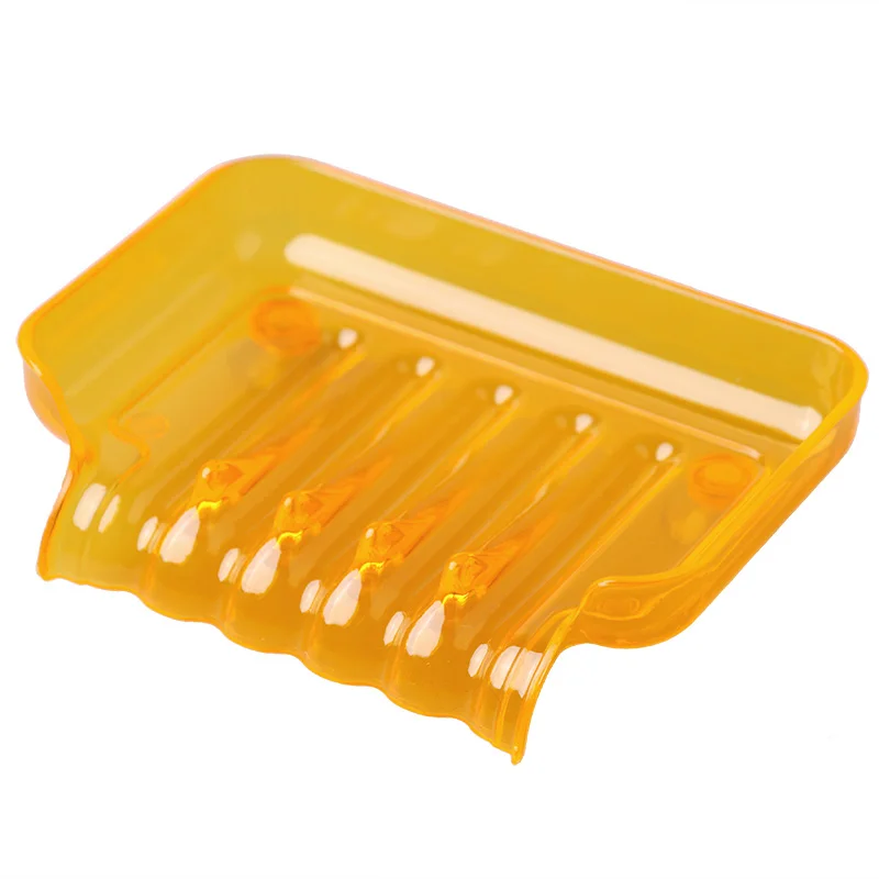 Orange Stouge 1 шт. коробка для хранения мыла губка держатель для ванной комнаты блюдо Чехол Органайзер для макияжа с двойной присоской Ванная Кухня Органайзер - Цвет: Orange