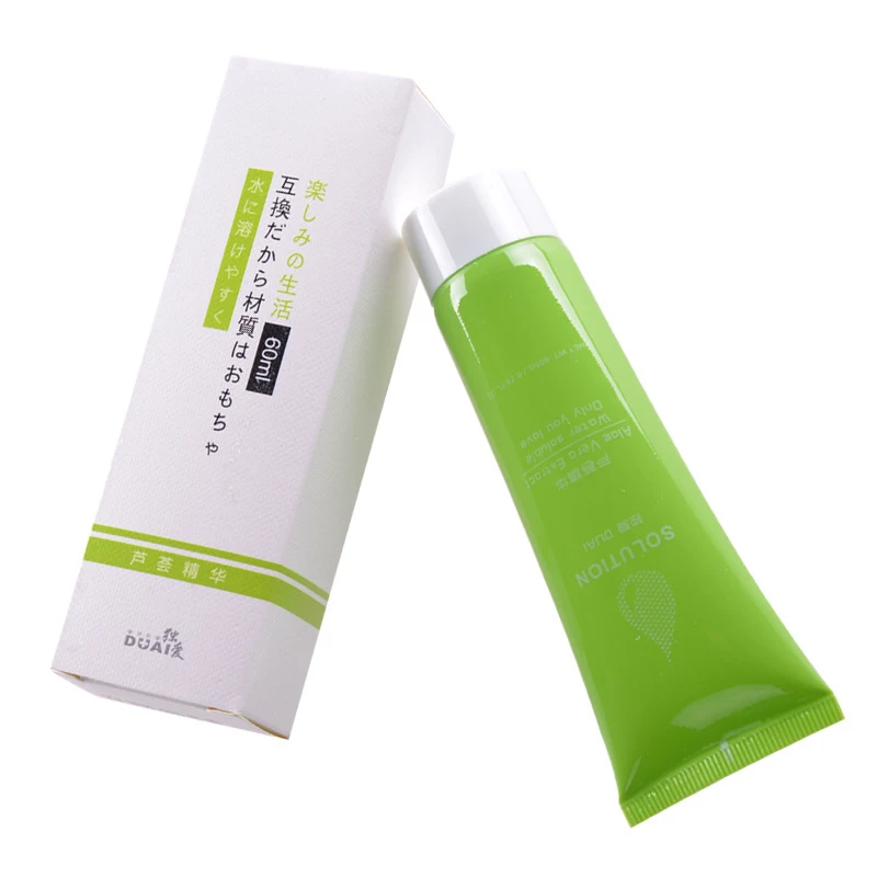 60 гр. упаковка смазочного смазка на водной основе для тела Смазка анального секса