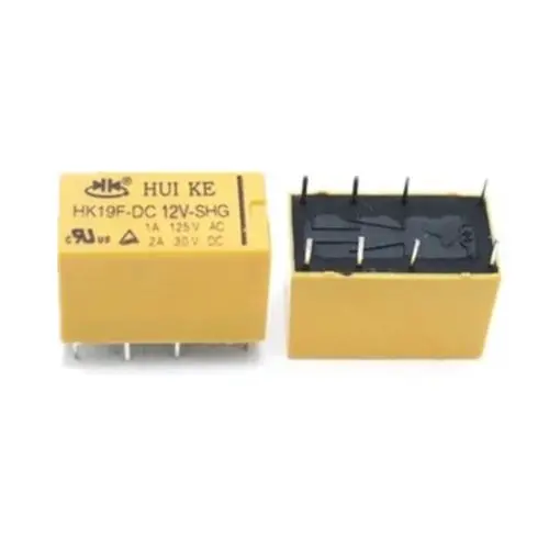 10 x Высокое качество 12V реле HK19F DC12V SHG 1A 125VAC 2A 30VDC для HUIKE реле|12v relay|relay 12vrelay 12v 1a |