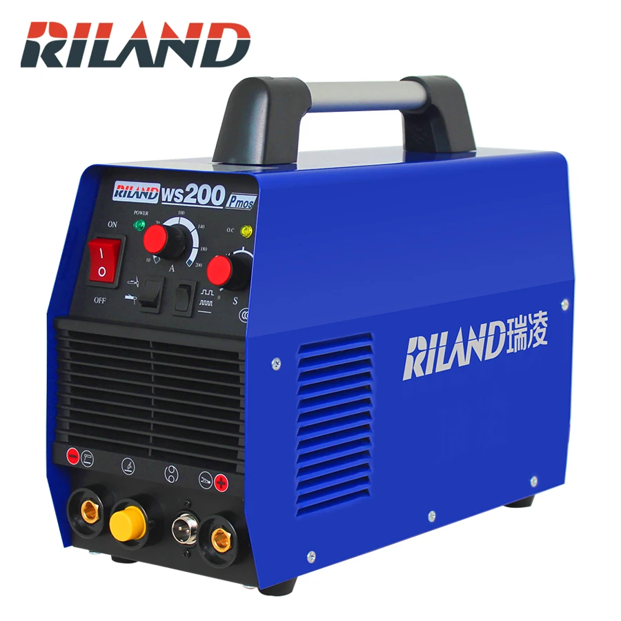 RILAND WS200P дуговой сварочный аппарат TIG Pulse многофункциональный портативный