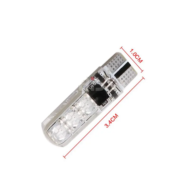5050 SMD RGB LED T10 W5W лампы автомобилей Клин стороны света поворотов парковка для VW Honda